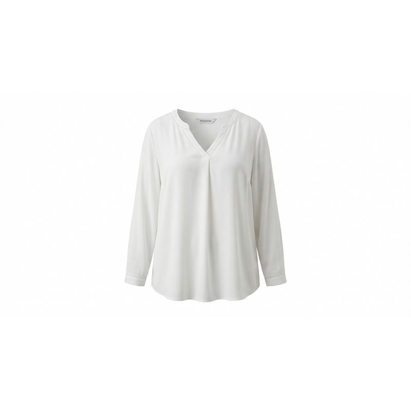 Extended-Sleeve V-Neck Blouse - R Essentials
