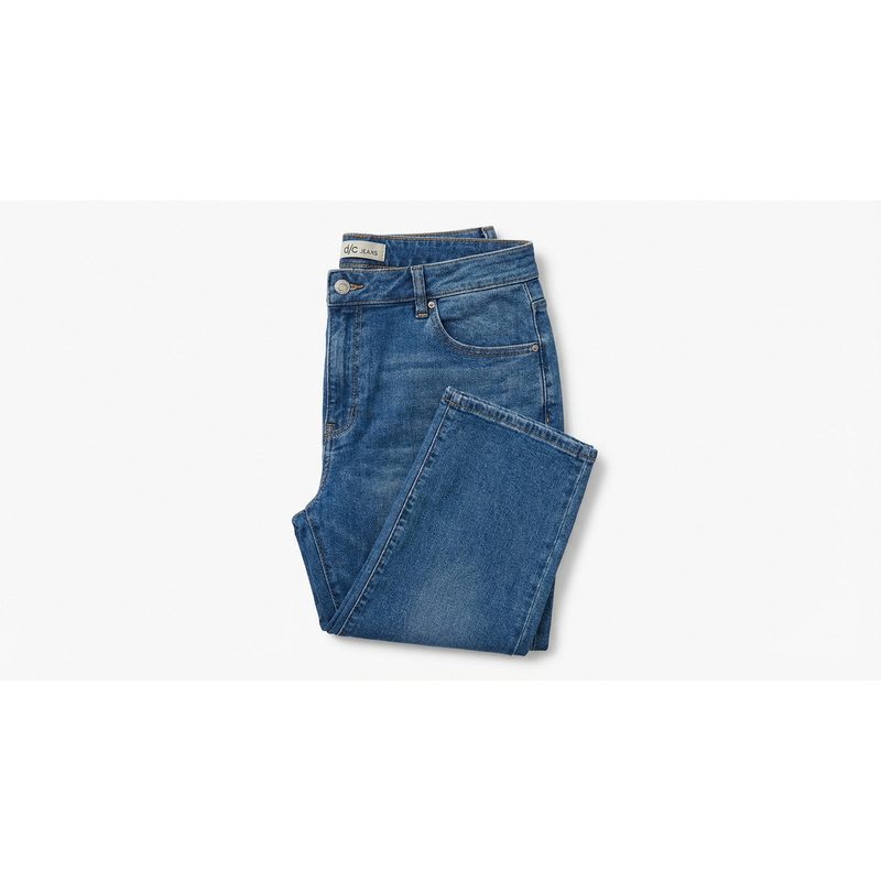 High-Rise Barrel-Leg Jeans - d/C JEANS