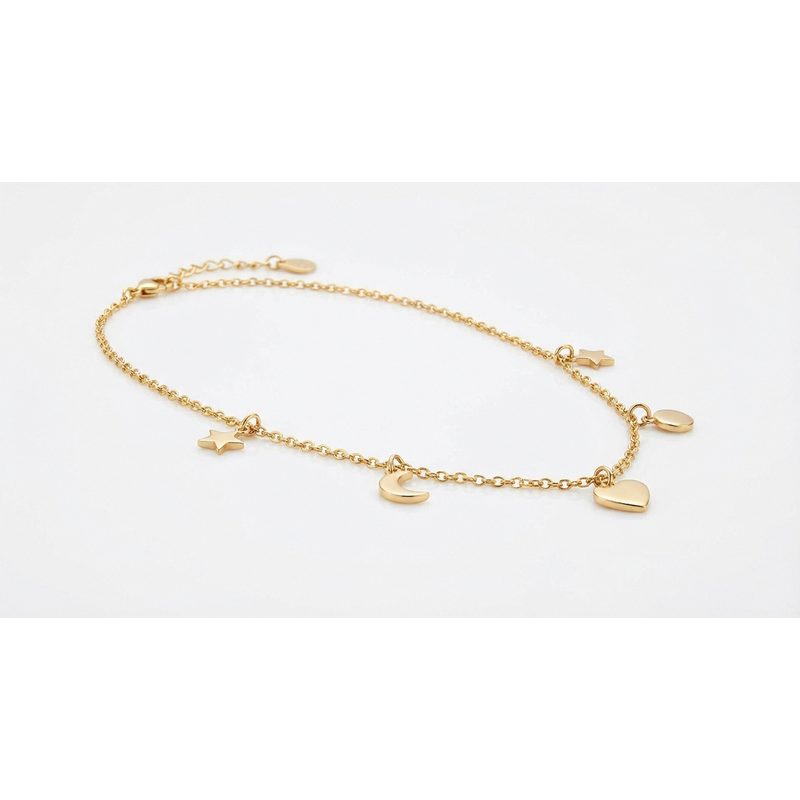 Short Necklace with Charms