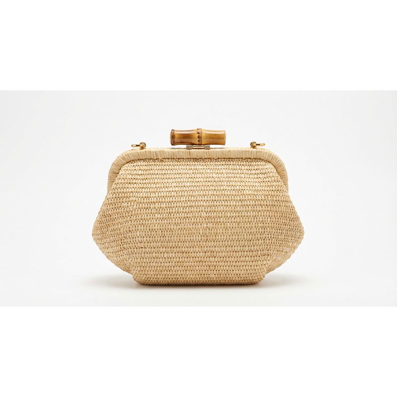 Straw Clutch Bag